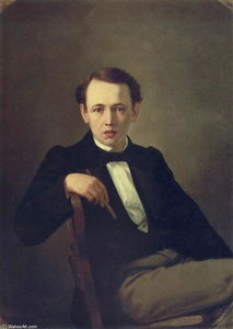 Vasily Grigoryevich Perov - Self-portrait