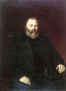 Vasily Grigoryevich Perov - Portrait of a merchant S.T. Kuznetsov