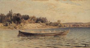 Vasily Dmitrievich Polenov - A boat