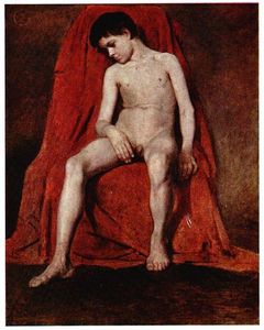 Vasili Ivanovich Surikov - Male nude
