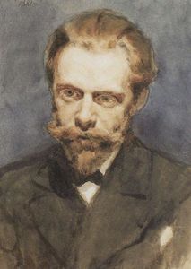 Vasili Ivanovich Surikov - Portrait of N. S. Matveev