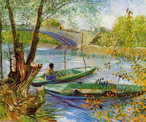 Vincent Van Gogh - Fishing in the Spring