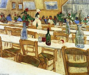 Vincent Van Gogh - Interior of a Restaurant