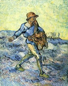 Vincent Van Gogh - The Sower (after Millet)