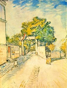 Vincent Van Gogh - Entrance to the Moulin de la Galette