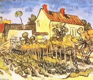 Vincent Van Gogh - The House of Pere Eloi