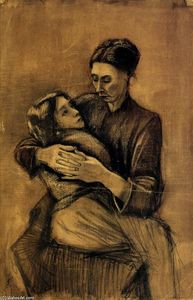 Vincent Van Gogh - Woman with a Child on Her Lap