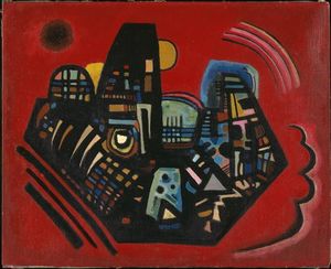 Wassily Kandinsky - Black-Red