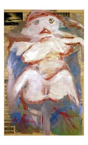 Willem De Kooning - Untitled (woman)