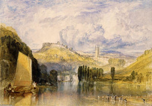William Turner - Totnes, in the River Dart