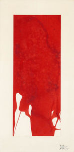 Yves Klein - Monochrome Red Untitled