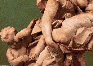 Gian Lorenzo Bernini - Charity with four children (detail)