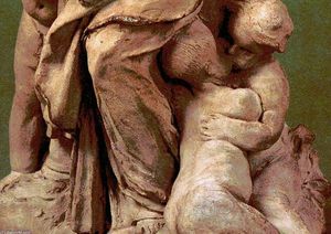 Gian Lorenzo Bernini - Charity with four children (detail)
