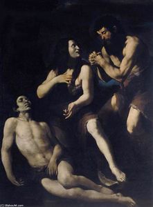 Giovanni Battista Caracciolo - Lamentation of Adam and Eve on the Dead Abel