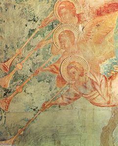 Cimabue - Apocalyptical Christ (detail)