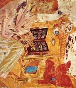 Cimabue - St Luke (detail)