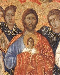 Duccio Di Buoninsegna - Death of the Virgin (detail)