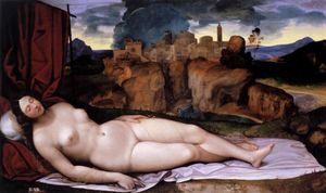 Girolamo Da Treviso The Younger - Sleeping Venus