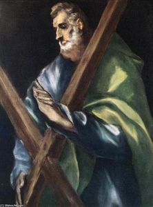 El Greco (Doménikos Theotokopoulos) - Apostle St Andrew