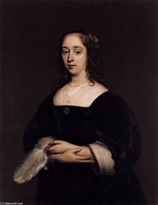 Cornelius The Elder Jonson Van Ceulen - Portrait of a Woman