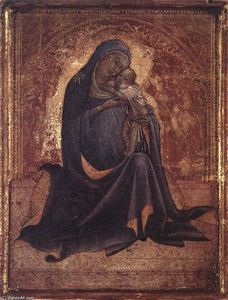 Lorenzo Monaco - Diptych: Madonna of Humility