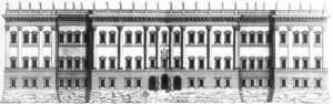 Jean I Marot - Bernini-s scheme for the Louvre