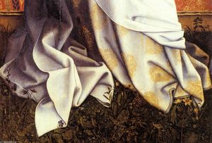 Robert Campin (Master Of Flemalle) - Virgin and Child (detail)