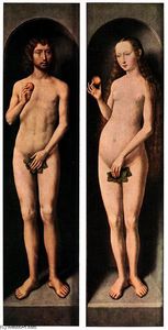 Hans Memling - Adam and Eve