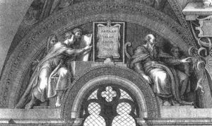 Michelangelo Buonarroti - Abraham - Isaac - Jacob - Judah