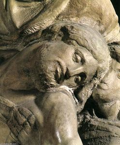 Michelangelo Buonarroti - Pietà (detail) (10)