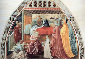Paolo Uccello - Birth of the Virgin