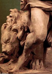 Gian Lorenzo Bernini - Daniel and the Lion (detail)