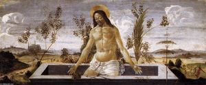 Sandro Botticelli - Christ in the Sepulchre