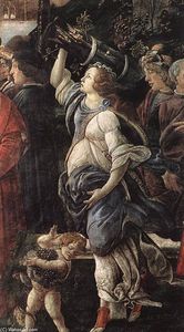 Sandro Botticelli - Three Temptations of Christ (detail) (12)