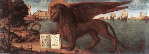 Vittore Carpaccio - The Lion of St Mark
