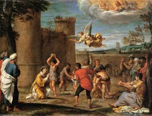 Annibale Carracci - The Stoning of St Stephen