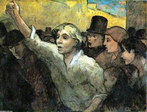 Honoré Daumier - The Uprising