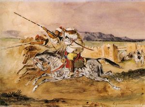 Eugène Delacroix - Arab Fantasia