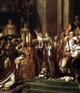Jacques Louis David - Consecration of the Emperor Napoleon I (detail) (10)