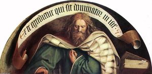 Jan Van Eyck - The Ghent Altarpiece: Prophet Micheas