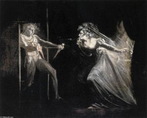 Henry Fuseli (Johann Heinrich Füssli) - Lady Macbeth with the Daggers