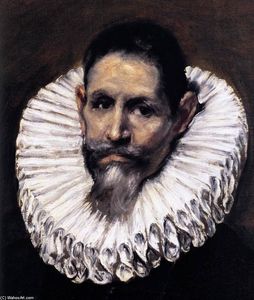 El Greco (Doménikos Theotokopoulos) - Jerónimo de Cevallos (detail)