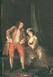 William Hogarth - Before the Seduction and After