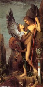 Gustave Moreau - Oedipus and the Sphinx