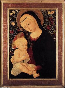 Pseudo Pier Francesco Fiorentino - Madonna and Child with a Goldfinch