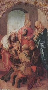 Hans Leonhard Schaufelein - The Circumcision of Christ