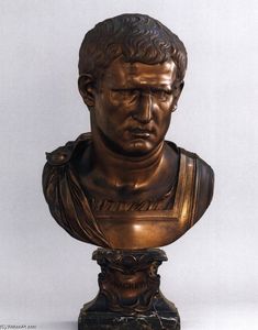 Massimiliano Soldani Benzi - Bust of Agrippa