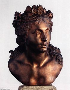 Massimiliano Soldani Benzi - Bust of the Anima Beata