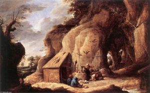 David The Younger Teniers - The Temptation of St Anthony