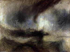 William Turner - Snow Storm: Steam-Boat off a Harbour-s Mouth